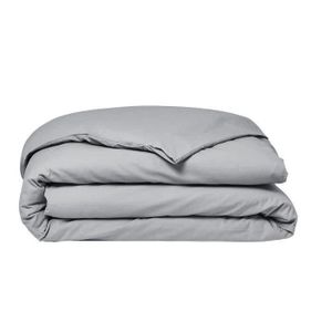 Parure De Lit - Housse De Couette 140x200 Cm Réversible 1 Taie D 100 Percale De Coton 71 Fils Bella