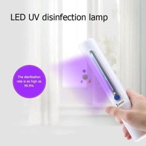 Lampe de désinfection UV portable lampe UV ultra germicide Stérilisation rapide pour la maison et lextérieur