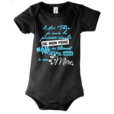 Body Bebe Personnalise Avec Prenom Taille 6 12 Mois Cadeau De Naissance Bebe Cdiscount Pret A Porter