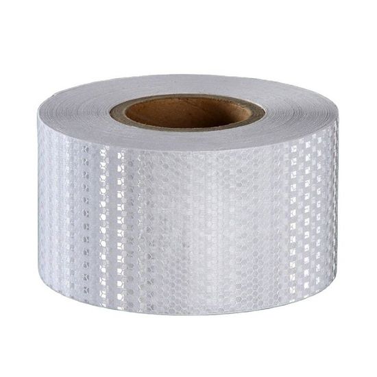 Réflecteur Autocollant Rectangulaire Laroal - Bande Réfléchissante Pour Remorques, Motos, Camions & Poteaux | 10 Pièces - Rouge - 15 Cm - 11