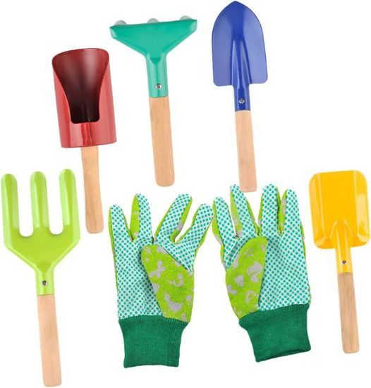 Rateau Enfant Pelle De Plage à Manche En Bois, Pelles à Outils De Jardin En Bois Pour, Pelles De Plage Pelles à Sable Jouets - Outils De Plantation D'arrière -Cour De Jardin à Rateau Enfant Pelle De Plage à Manche En Bois, Pelles à Outils De Jardin En Bois Pour, Pelles De Plage Pelles à Sable Jouets - Outils De Plantation D'arrière -Cour De Jardin à