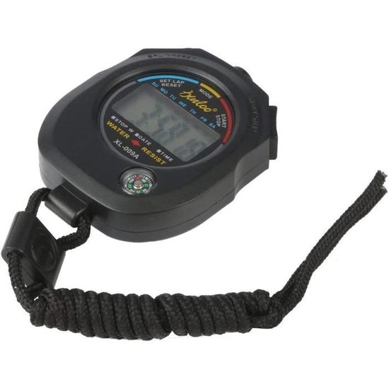 Montre Digitale Sport SKMEI étanche 5ATM - Compte à Rebours, écran Blanc/vert Armée - Neuf Sous étiquette