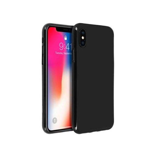 Coque Silicone Orange Pour IPhone X / IPhone 10 - Protection Légère Et Colorée - Neuf
