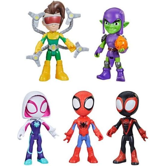 JAZWARES Véhicule Deluxe Spidey and Amazing Friends pas cher 