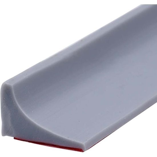 Barrière De Douche En Silicone - Longueur Réglable 50 à 200 Cm, Hauteur 5 Cm - Anti-fuite Pour Salle De Bain, Cuisine - 7