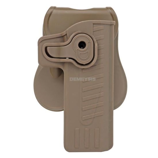 Holster Pistolet Ceinture Tactique IWB/OWB - Nylon 1000D Imperméable Avec Viseur Point Rouge