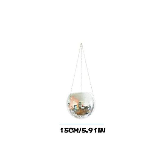 Pot De Fleur,Planteur Boule Disco En Forme De Globe, 1 Pièce, Vase