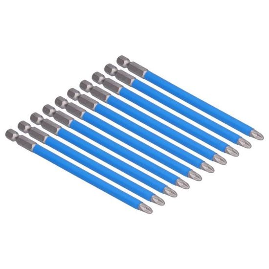 FineGood 34 Pièces Kit Bits Tournevis Sécurité Anti-Tamper Magnétiques Avec Extension - Métrique SAE