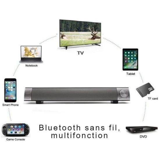 Barre De Son Lifestyle Advance Sans Fil - Haut-parleur Bluetooth - Noir - Neuf Dans Sa Boîte