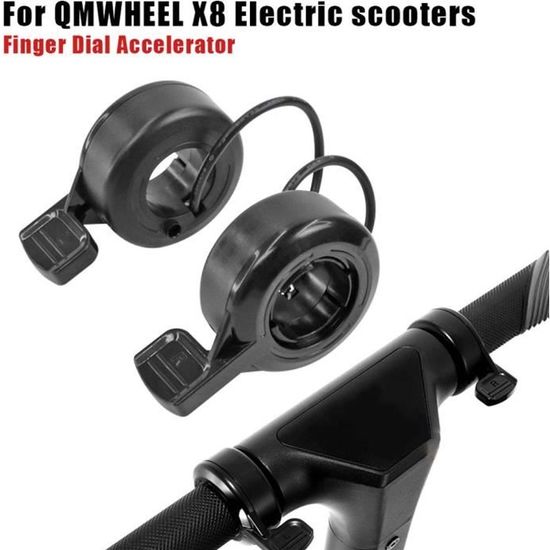 Accélérateur Et Frein De Pouce Pour Trottinette électrique Qingmai X8 Pro - Sensible Et Confortable, Installation Facile