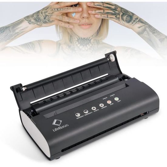 USB Thermocopieur A4 Noir LCD pour Tatouage Tattoo Machine Transfert