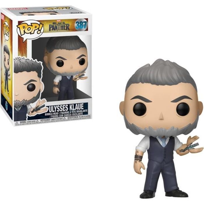 FUNKO Pop Marvel: Panther Ulysses Klaue Neuf