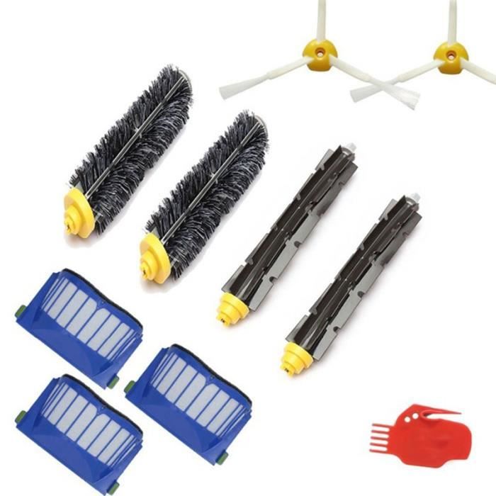 Mega Kit de ravitaillement pour pièces de rechange pour robot aspirateur Roomba série 600 série iRobot 600
