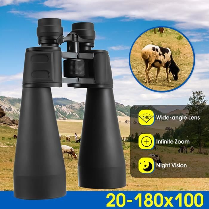 Jumelles télescopes d'extérieur Jumelles professionnelles Night V20x180x100 Puissantes ZHM81203004_baet