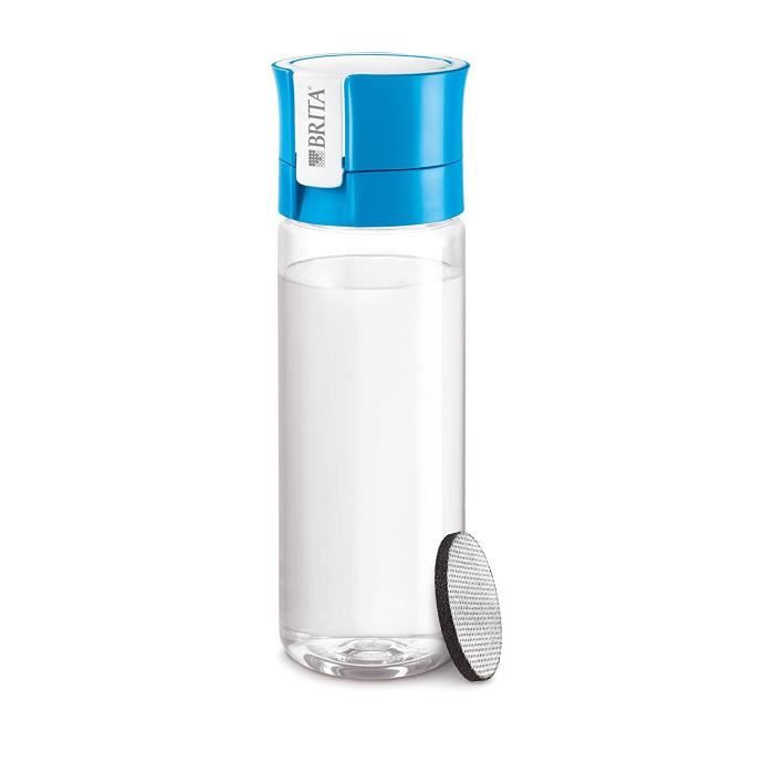 BRITA Fill & Go-Bouteille avec filtre 0,6 L 6x8x23 cm bleu: Cuisine & Maison