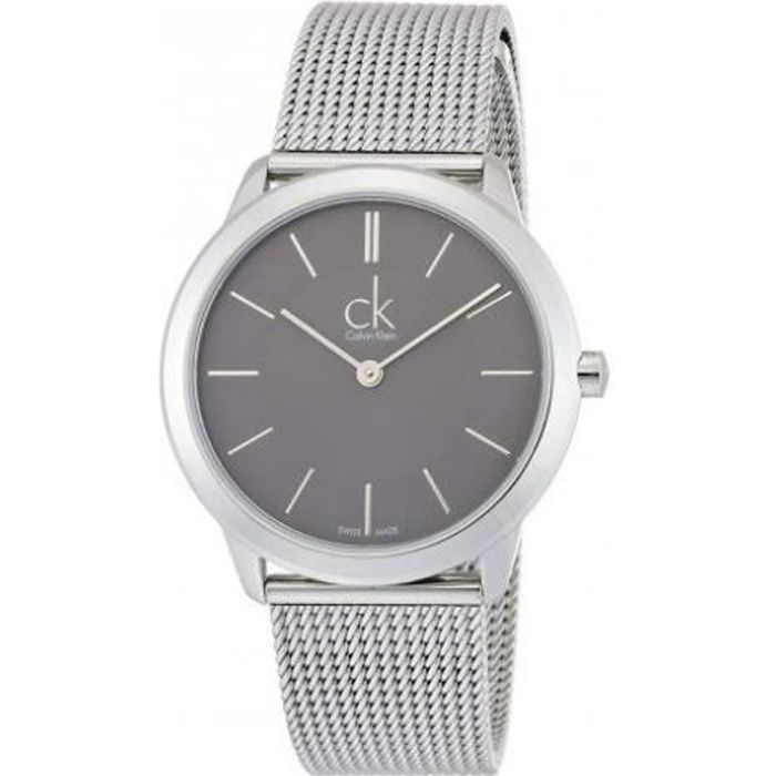 Calvin Klein Montre Homme K3M 211 00 Acier inoxydable bracelet argenté