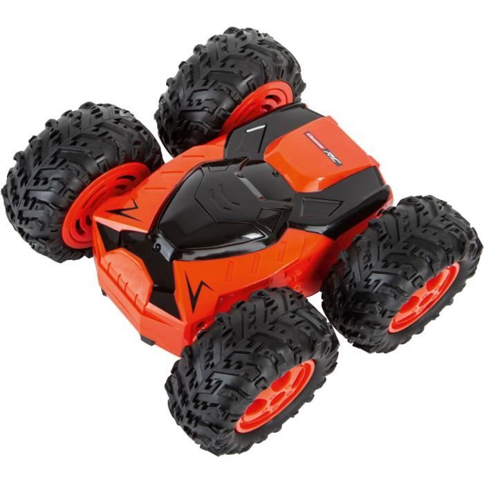 Carrera Carrera Voiture de cascadeur RC 2,4GHz Track2Wheel noir/orange