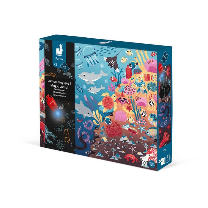 Puzzle Magique l'Océan 24 Pièces - Puzzle Enfant - Dès 3 ans