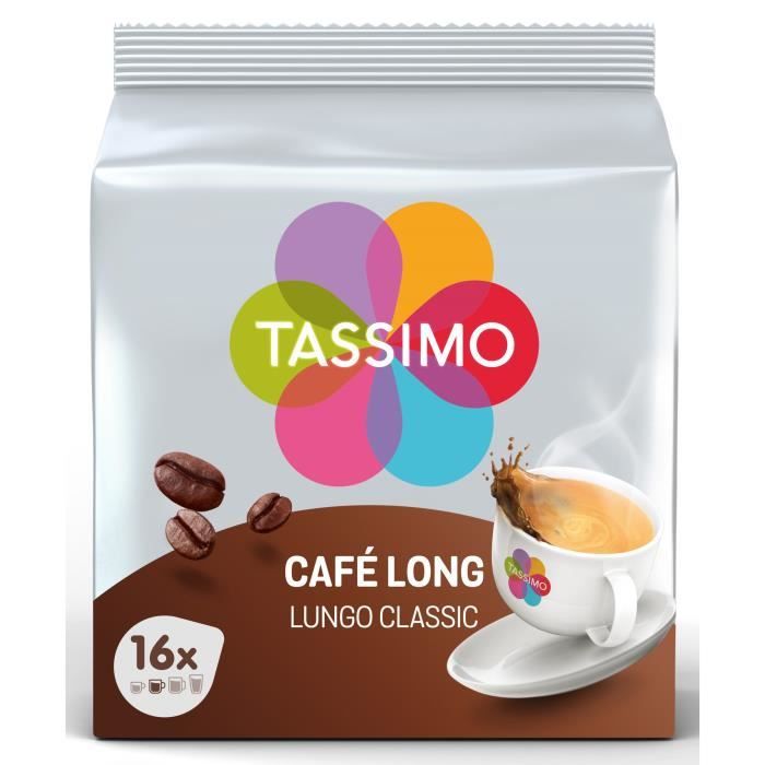 Tassimo Café Long x16 - 107g