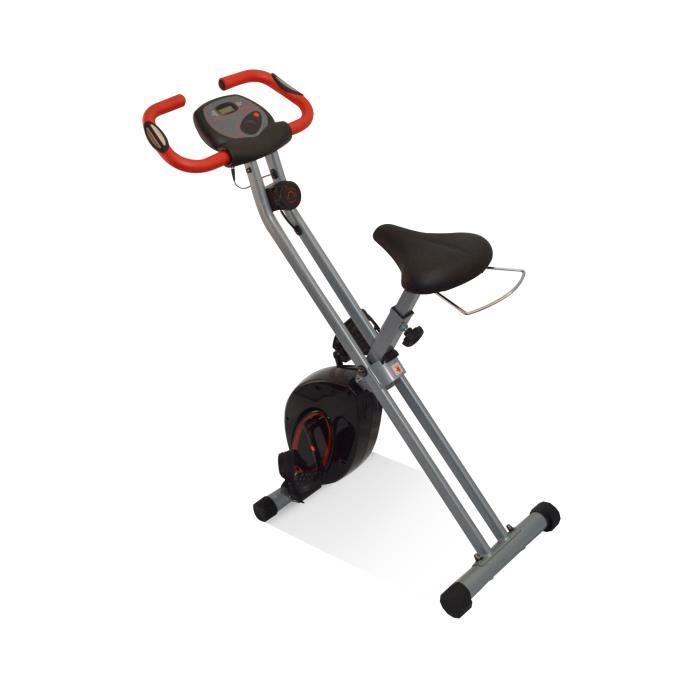 Peak Power Vélo elliptique Move pour renforcer votre système cardiovasculaire, huit niveaux de résistance, console avec écran LCD