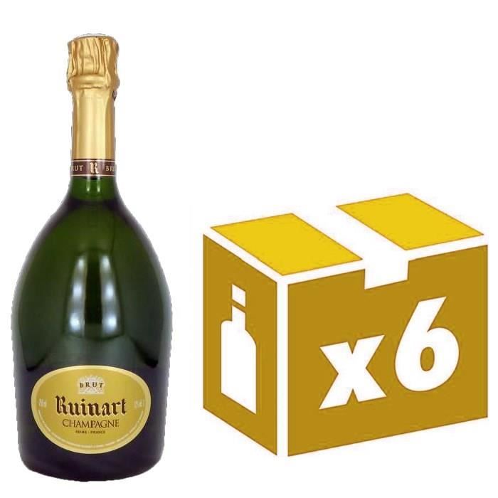 R de Ruinart 6x 75cl Champagne