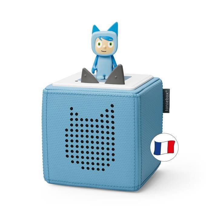tonies® - Mon Premier Coffret Toniebox - Bleu Ciel - Conteuse d'histoires