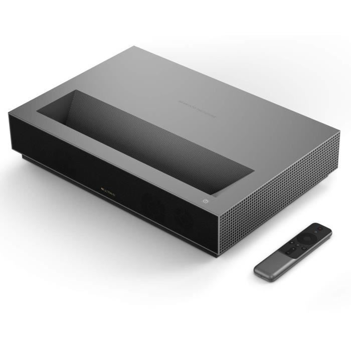 WEMAX Nova Laser Vidéoprojecteur Courte Focale -4K UHD HDR10 - 150" Écran -Home Cinéma Smart TV Laser-Télécommande à commande vocale