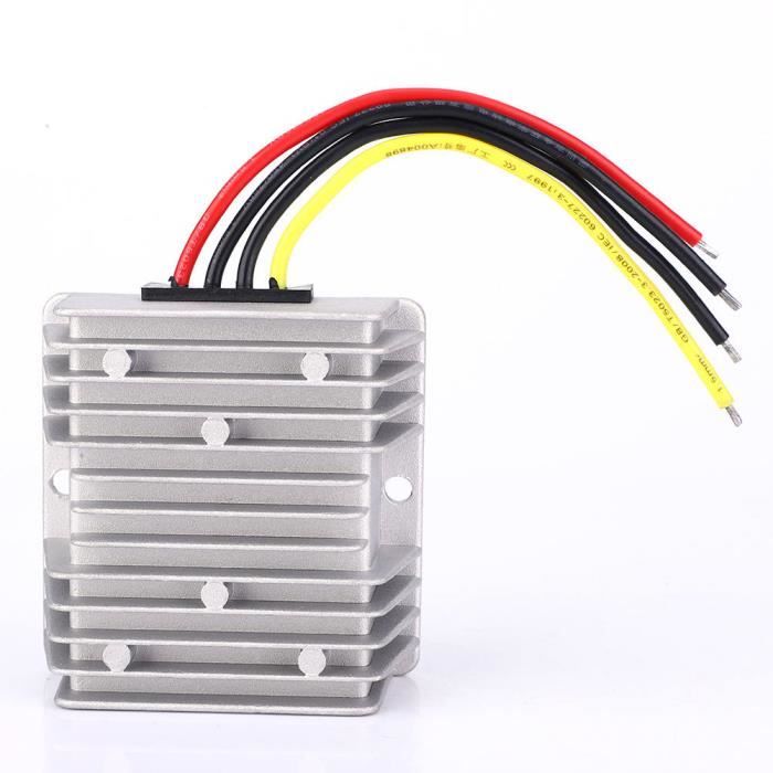 Protection IP67 (36V 48V à 5V) (25A) Régulateur convertisseur élévateur CC /