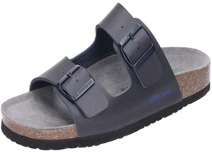 Dr. Brinkmann 602851 Chaussures Mules Confort Homme - Semelle Rembourrée Et Cuir