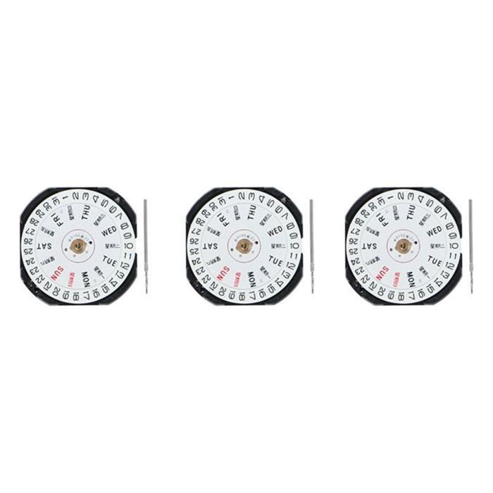 Horloge Quartz Étanche Pour Guidon Moto - Cadran Blanc Face Noire - Montage 7/8" - Aluminium