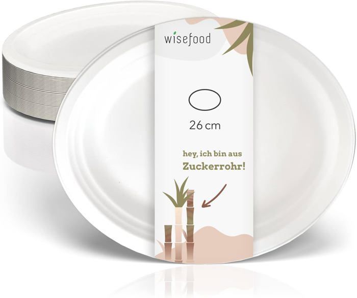 Lot De 2 Assiettes Rain Couleur Bleu House Doctor | La Redoute