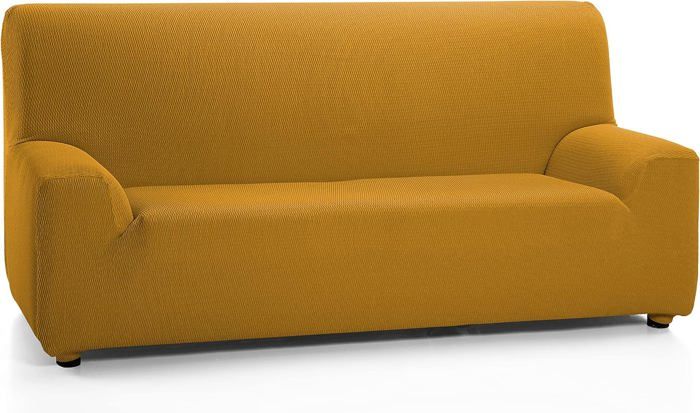 Housse De Canapé 3 Places Martina Home Tunez - Élastique, Rouge, 180-240 Cm