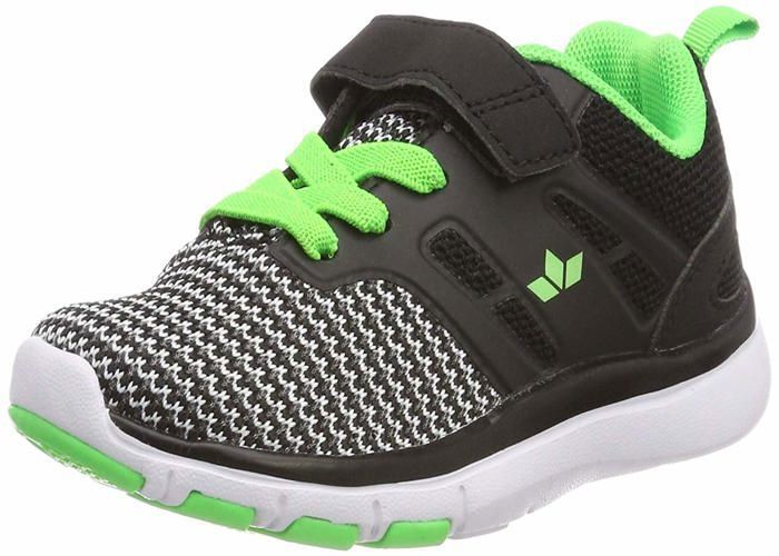 Basket - LICO - 590145Grau/Schwarz/Lemon - Synthétique - Scratch - Garçon Basket - LICO - 590145Grau/Schwarz/Lemon - Synthétique - Scratch - Garçon