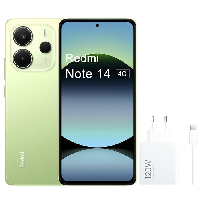 XIAOMI Redmi Note 14 4G 8Go Avec Original Chargeur Xiaomi