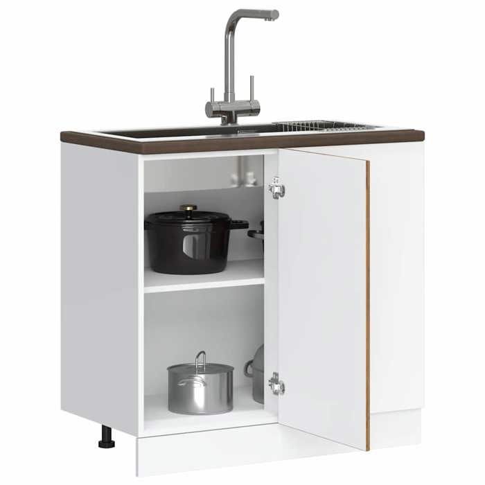 SALE 2025Commode bahut cuisine - Meuble bas du lavabo - vieux bois - bois dingénierie 27 05 Kg 2991