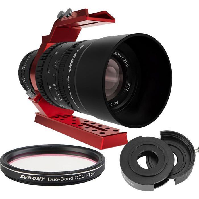 Svbony SV220 Filtro Para Telescopio, SII Y OIII, 7 NM Doble Banda Y 2" Filtro Para Nebulosas,Accesorio Para Telescopio, Obtención De Imágenes De Fotograma Completo, Para Nebulosas De Emisión