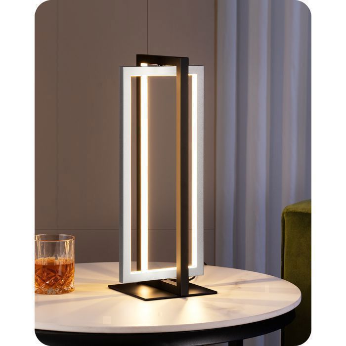 Lampe de table - EDISHINE - EH2023C - Tactile dimmable - 3 températures - Cadre pivotant