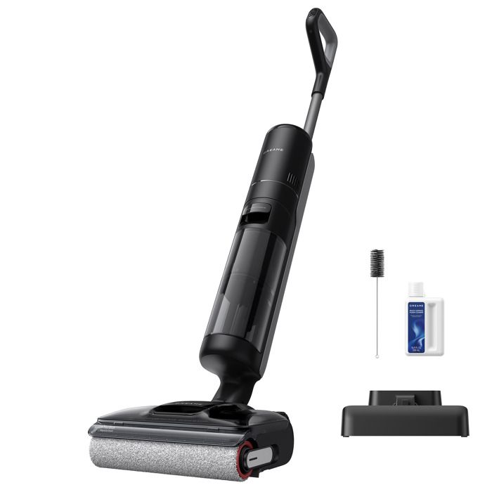 Aspirateur Eau et Poussière Dreame H12 Pro FlexLite Aspirateur Laveur Aspiration 18kPa Autonettoyant Lavage à Chaud à 90 °C - Dreame