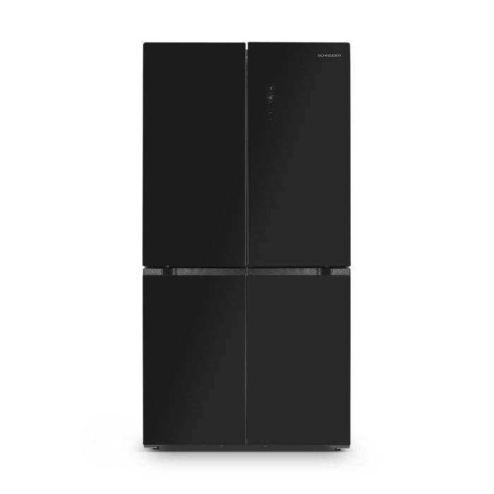 Schneider SCMD564NFGL-BE - Réfrigérateur Multiportes 564L Noir