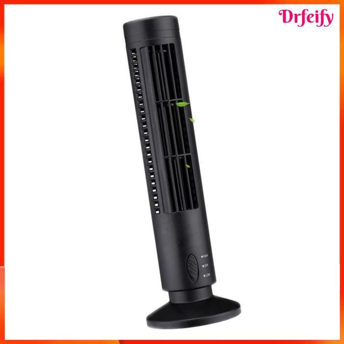 Ventilateur tour USB - AKOZON - Akozon ventilateur sans lame - Sans lame - 2 vitesses - USB 5V - Akozon