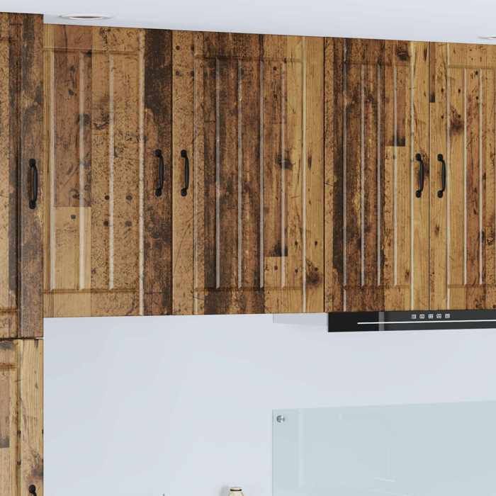Cabinet de cuisine 1 PC Buffet Cuisine vaisselier Bois ancien 50x31x80 cm A13397