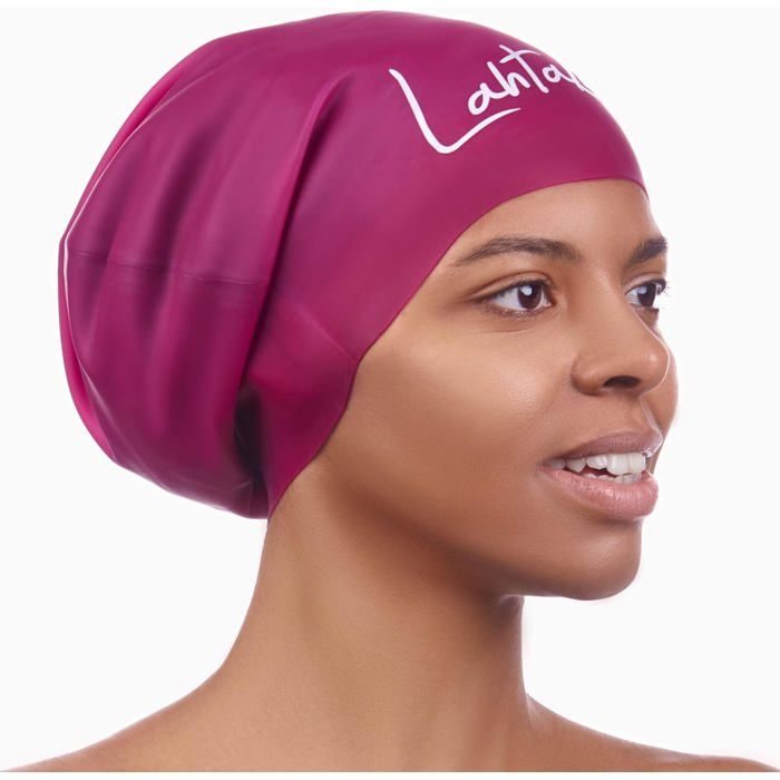 Bonnet de Bain XXL pour Cheveux Longs.