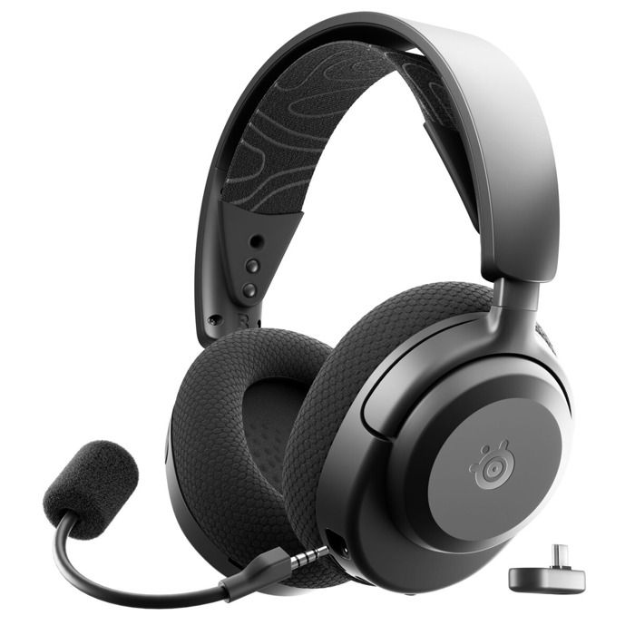 Casque SteelSeries Arctis Nova 3 sans fil Bluetooth gaming micro - vue 3