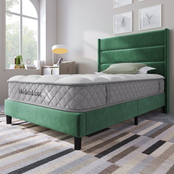 Lit double 90x200 avec sommier et matelas soutien orthopédique 7 zones matelas à ressorts ensachés confort optimal
