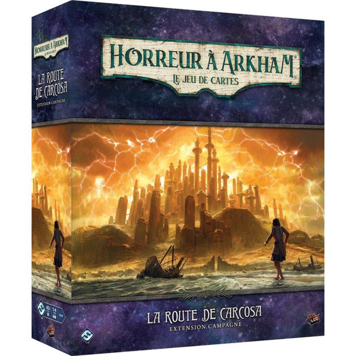 Jeux de société Horreur à Arkham Extension campagne La Route de Carcosa Jeux de cartes