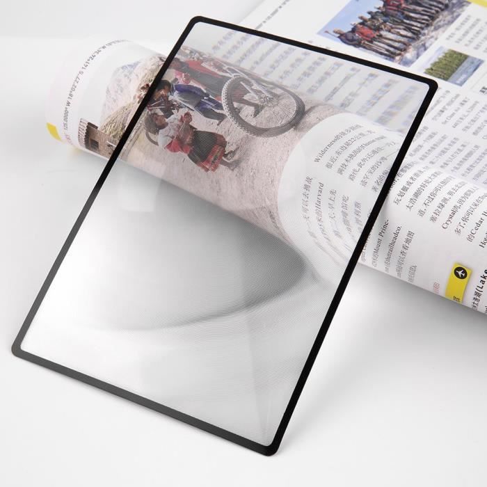 Loupe de Lecture Lneuse, 3X Grand Loupes Eclairante avec 5 Lères à LED Loupe de Lecture Lneuse, 3X Grand Loupes Eclairante avec 5 Lères à LED