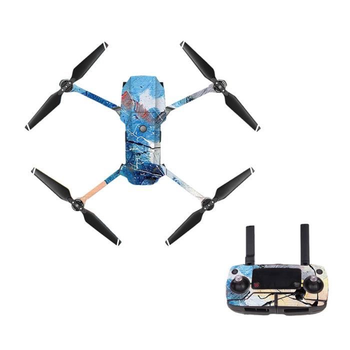 Kit Autocollants Protège Corps Pour DJI Neo2 Drone - Film Coloré Anti-Rayures - Personnalisation & Protection (Modèle C07)