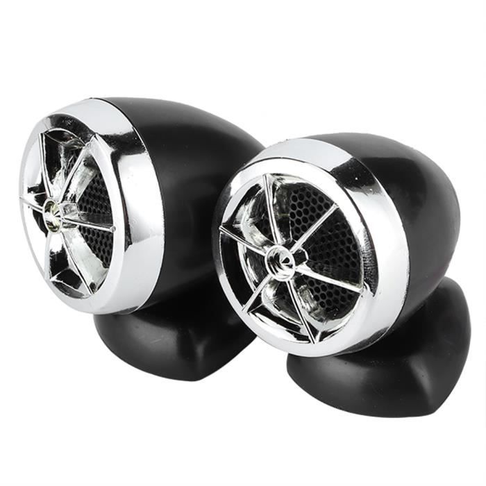 Lot De 16 Tweeters Génériques Noirs Pour Système Haut-parleur (neufs, Emballage Ouvert)