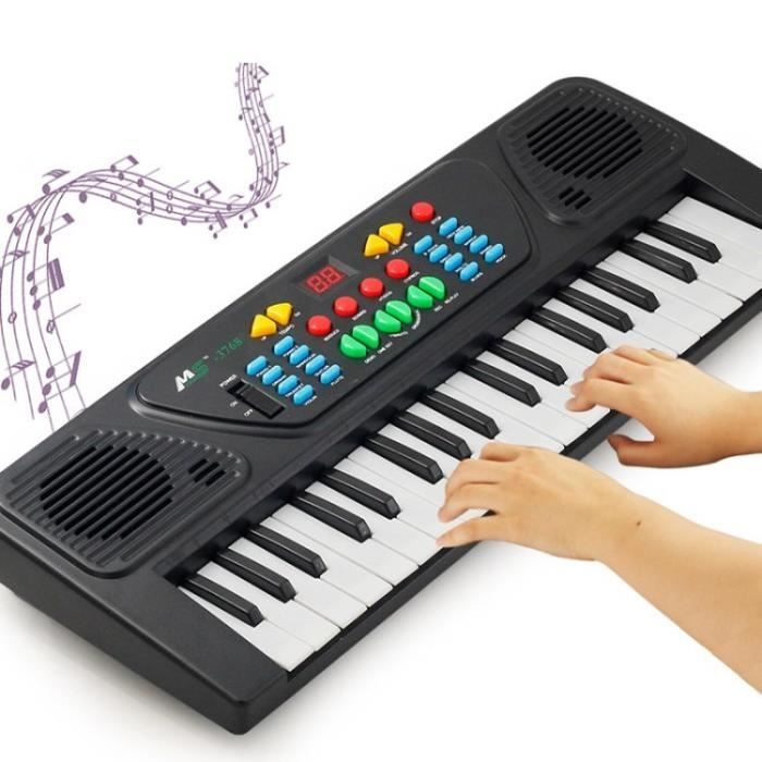 Synthetiseur electrique Clavier piano 37 Touches Piano électronique Enfant,Instruments  de musique pour enfants,Jouets éducatifs musi - Cdiscount Instruments de  musique