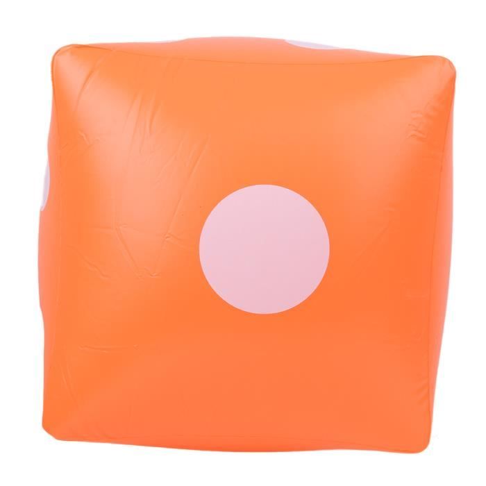 Tiardey – Lot De 3 Dés Gonflables Géants 30 Cm (Noir, Blanc, Rouge) Pour Piscine, Jeux De Société, Ludo, Soirées, PVC